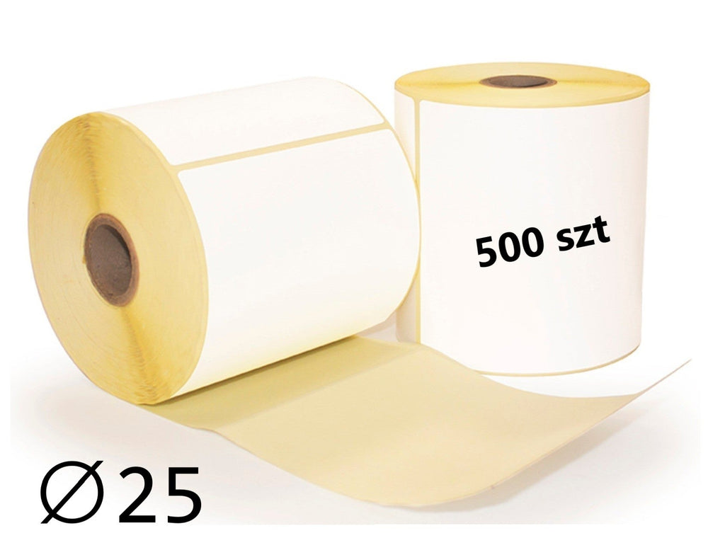 Etykiety Termiczne 100x150mm Perforacja 500 Sztuk fi 25 - www.gopak.pl