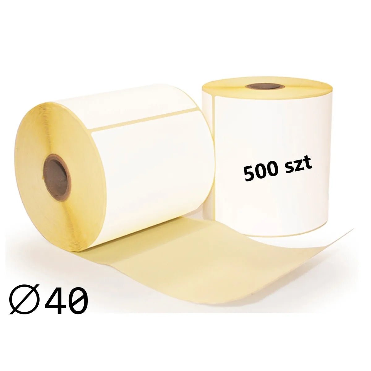 Etykiety Termiczne 100x150mm Perforacja 500 Sztuk fi 40 - www.gopak.pl